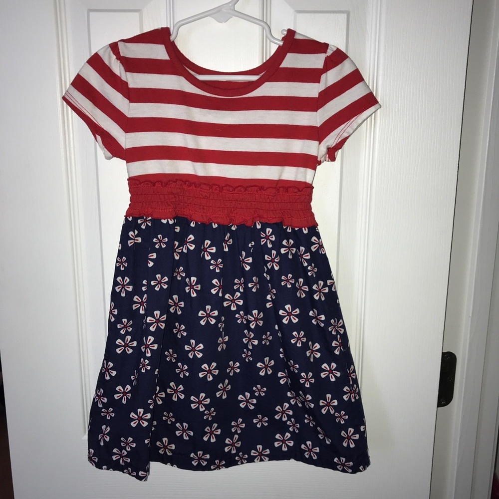 ❤️ Red, white, and blue dress - size 4T ❤️